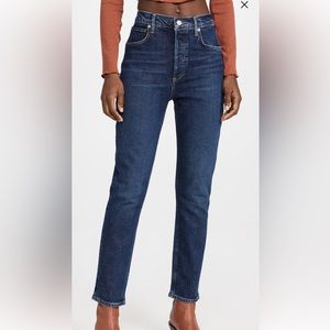 Agolde Riley Long Straight Jeans Size 26